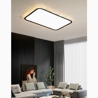 MIRODEMI® Abbiategrasso | Rectangle Crystal LED Ceiling Light