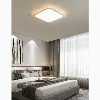 MIRODEMI® Abetone | Square Crystal LED Ceiling Light