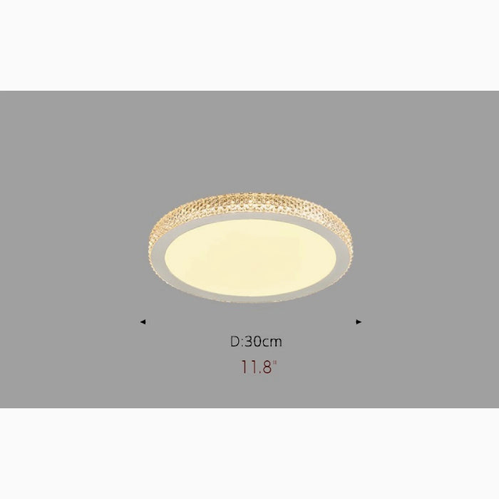 MIRODEMI® Abriola | Round white LED Ceiling Light