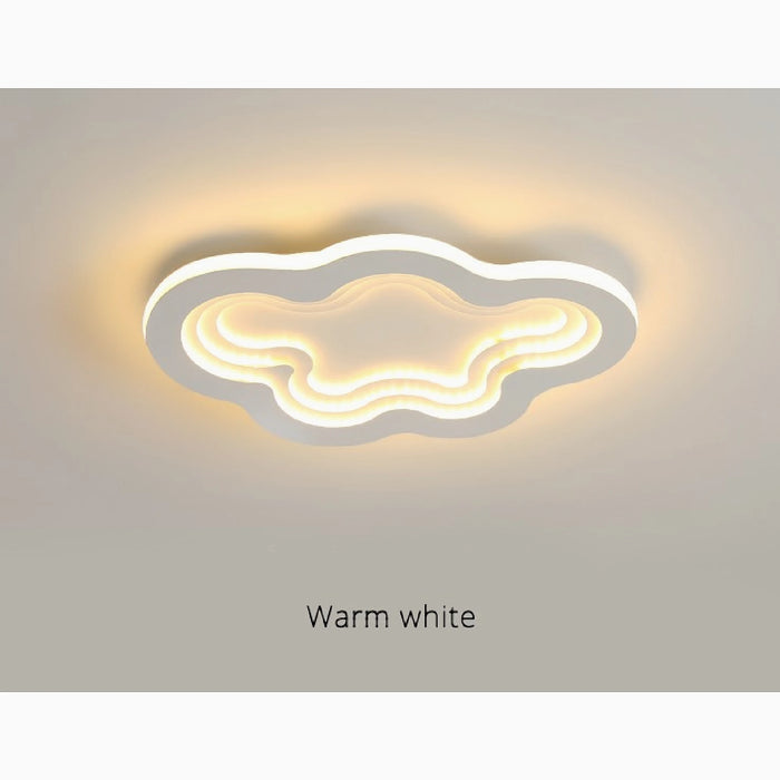 MIRODEMI® Acate | Minimalist Cloud LED Ceiling Light For Kids Room white