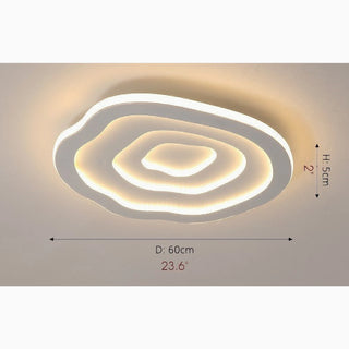 MIRODEMI® Accadia | Minimalist Wave LED Ceiling Light mid