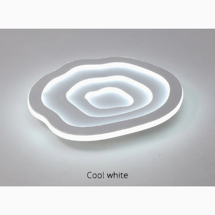 MIRODEMI® Accadia | Minimalist Wave LED Ceiling Light cool