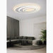 MIRODEMI® Acceglio | Minimalist Oval LED Ceiling Light for living room