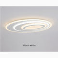 MIRODEMI® Acceglio | Minimalist Oval LED Ceiling Light warm