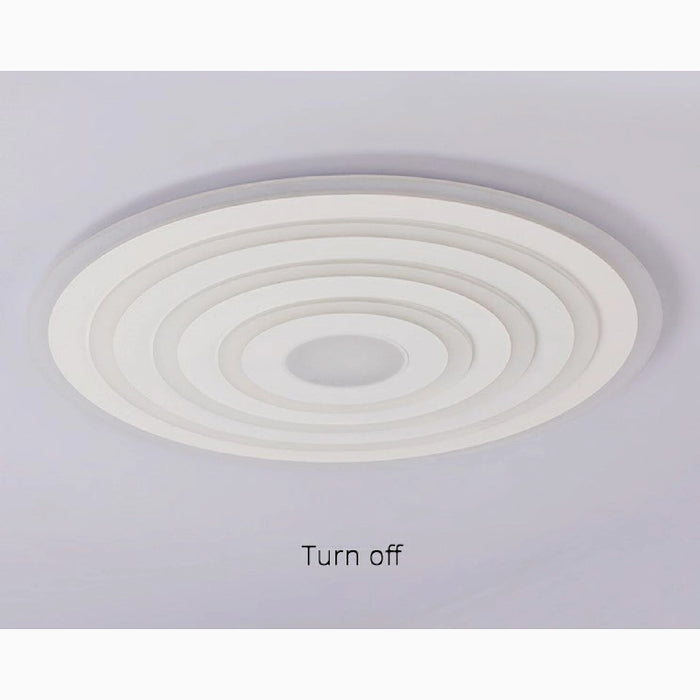 MIRODEMI® Accettura | Minimalist Round LED Ceiling Light off