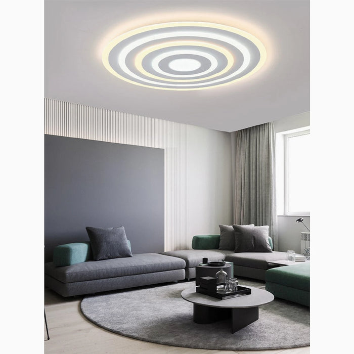 MIRODEMI® Accettura | Minimalist Round LED Ceiling Light for living space