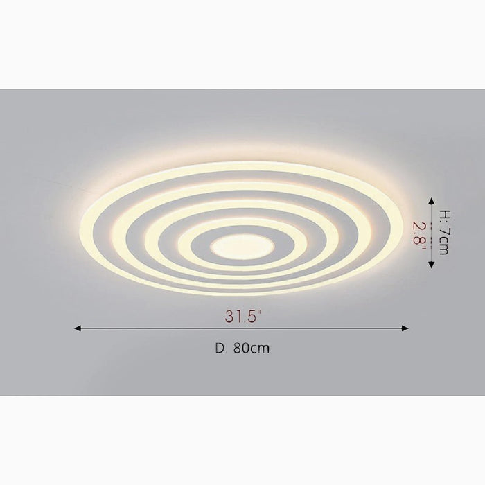 MIRODEMI® Accettura | Minimalist Round LED Light