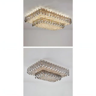 MIRODEMI® Acciano | Modern Rectangular Crystal LED light