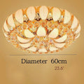 MIRODEMI® Acerenza | Luxury Modern Crystal LED Chandelier small