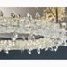 MIRODEMI® Acerno | Modern Round Crystal LED Ceiling light