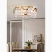 MIRODEMI® Acerra | Modern Drum Glass Ceiling LED light