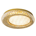 MIRODEMI® Aci Castello | Modern Round LED Crystal Ceiling Chandelier