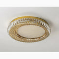 MIRODEMI® Aci Castello | Modern Round LED Crystal Ceiling Chandelier