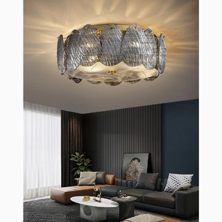 MIRODEMI® Aci | Modern Drum Ceiling LED Chandelier