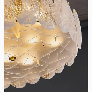 MIRODEMI® Aci | Modern Drum Ceiling LED Chandelier details