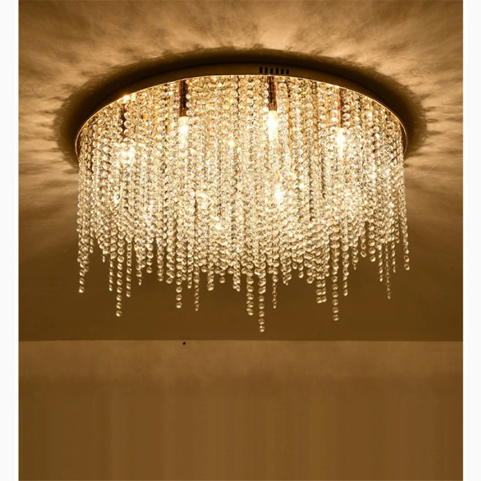 MIRODEMI® Acireale | Modern Drum LED Ceiling Chandelier