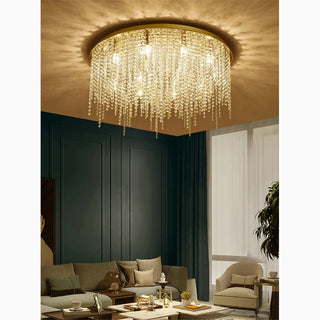 MIRODEMI® Acireale | Modern Drum LED Ceiling Chandelier