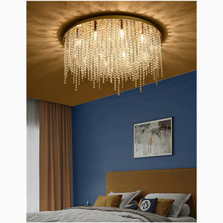 MIRODEMI® Acireale | Modern Drum LED Ceiling Chandelier