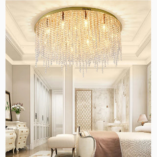 MIRODEMI® Acireale | Modern Drum LED Ceiling Chandelier