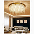 MIRODEMI® Acireale | Modern Drum LED Ceiling Chandelier