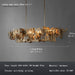 MIRODEMI® Acquanegra Cremonese | Postmodern Grey/Gold Metal Art Rectangle Chandelier For Dining room Parameters