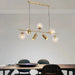 MIRODEMI® Acquappesa | Modern Pendant Chandelier With Glass Balls for Dining Room