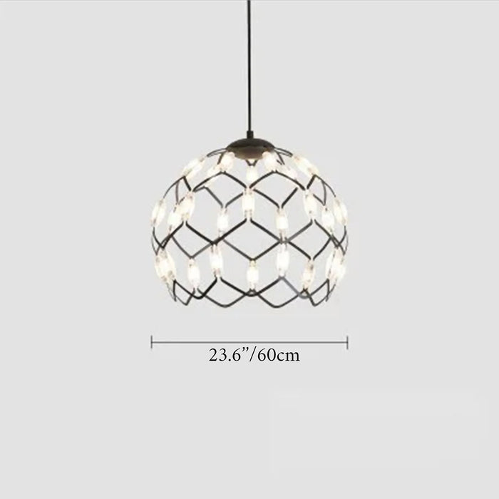 MIRODEMI® Acquarica del Capo | Modern Ball-Shaped Pendant Light