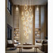 MIRODEMI® Acquasparta | Luxury Modern Pendant Gold Rings Light Fixture