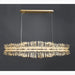 MIRODEMI® Acquaviva delle Fonti | Gorgeous Modern Creative Golden LED Сhandelier for Dining Room