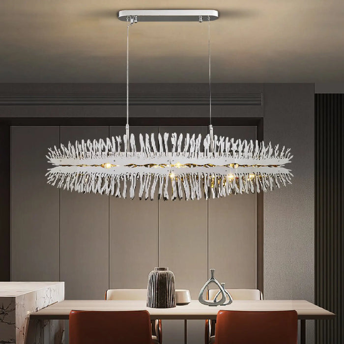 MIRODEMI® Acquaviva delle Fonti | Modern Creative Golden LED Сhandelier for Home