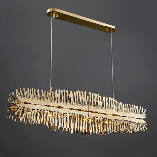 MIRODEMI Acquaviva delle Fonti | Pretty Modern Creative Golden LED Сhandelier for Dining Room