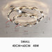 MIRODEMI® Acquedolci | Luxury Crystal Circular Ceiling Chandelier small