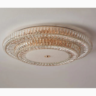 MIRODEMI® Acqui Terme | Modern Round LED Crystal Ceiling lamp