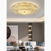 MIRODEMI® Acqui Terme | Modern Round LED Crystal Ceiling Chandelier for living room