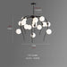 MIRODEMI® Acri | Jellyfish-Shaped Chandelier with Glass Ball Lights for bedroom