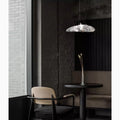 MIRODEMI® Adelboden | Silver Glass Stylish Chandelier For Dining Room