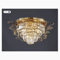 MIRODEMI® Adelfia | New gold Luxury Ceiling Chandelier