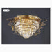 MIRODEMI® Adelfia | New gold Luxury Ceiling Chandelier