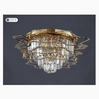 MIRODEMI® Adelfia | New Luxury Ceiling Chandelier off