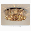 MIRODEMI® Adrano | Smoky Gray Crystal Chandelier light