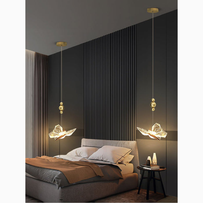 MIRODEMI® Aeschiried Modern Perfect Light in the Shape of Butterfly for Bedroom, Living Room image | luxury lighting | butterfly lamps
