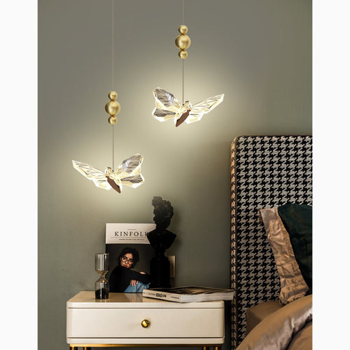 MIRODEMI® Aeschiried Modern Crystal Stylish Light in the Shape of Butterfly for Bedroom, Living Room image | luxury lighting | butterfly lamps