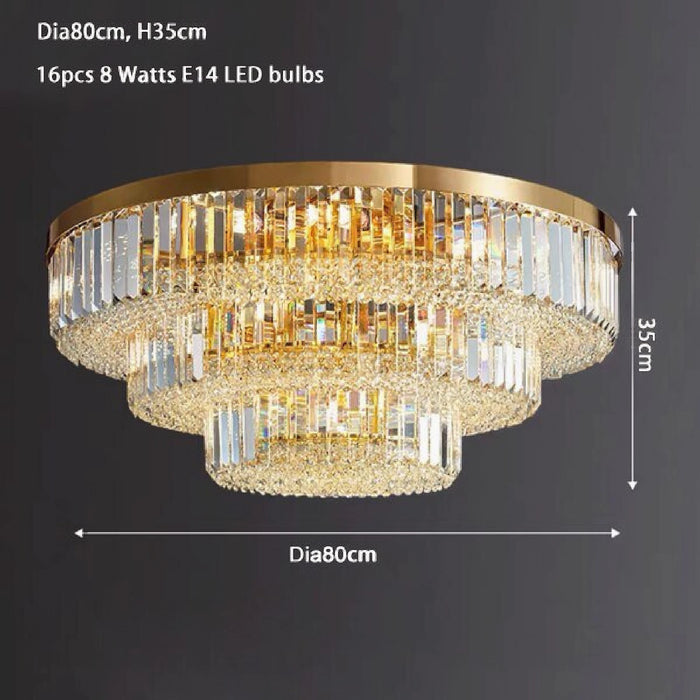 MIRODEMI® Affi | crystal ceiling chandelier