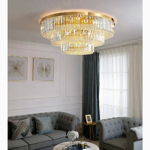 MIRODEMI® Affi | Contemporary crystal ceiling chandelier for living room