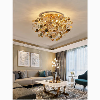 MIRODEMI® Agerola | Golden Bokeh Chandelier