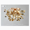 MIRODEMI® Agerola | Golden  Chandelier