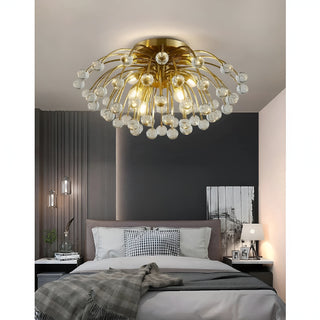 MIRODEMI® Aggius | Colorful Crystal Led Round Ceiling lamp