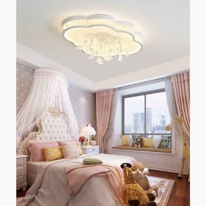 MIRODEMI® Agliè | Kids Room Led Star shaped Ceiling Lighting