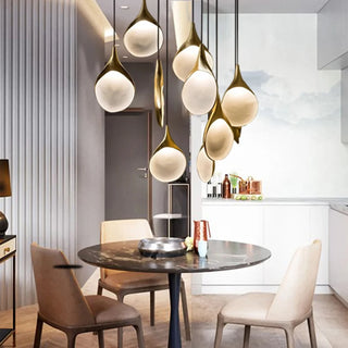 MIRODEMI® Contemporary Big Drops Pendant Chandelier for Stylish Homes