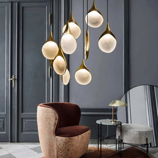 MIRODEMI® Modern Chic Large Drop Pendant Chandelier